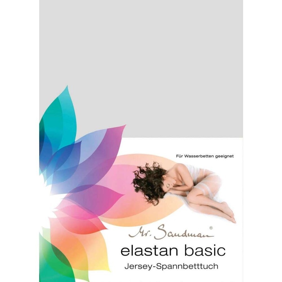 Spannbettlaken Elastan Basic für Wasserbetten, 3 % Elastan, 180–200 x 200–220 cm