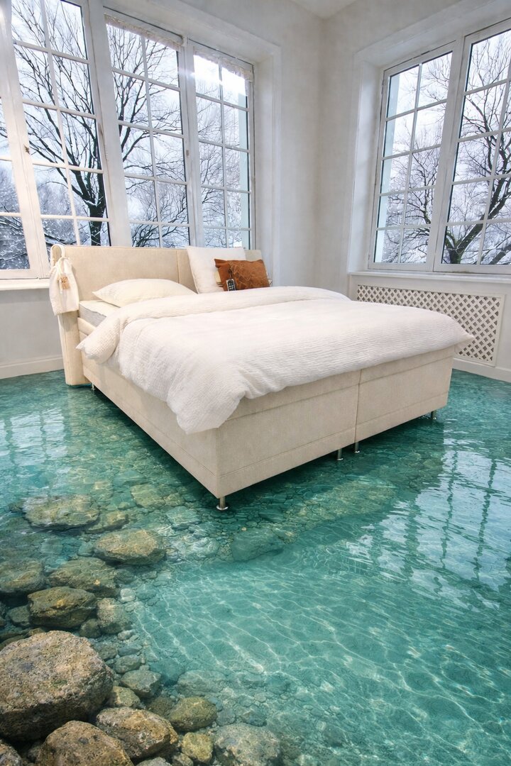 Wasserbett Modell OXANA - Softside Wasserbett mit hoher Einstiegshöhe