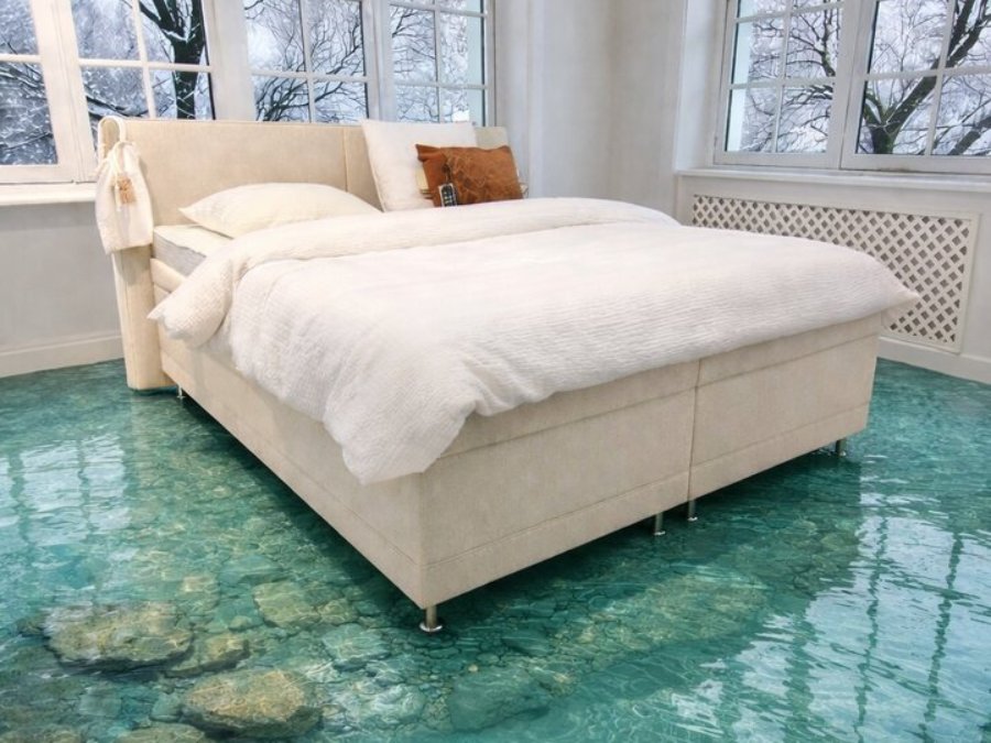 Wasserbett Modell OXANA mit hoher Einstiegshöhe – Lieferung und Montage in Luxemburg