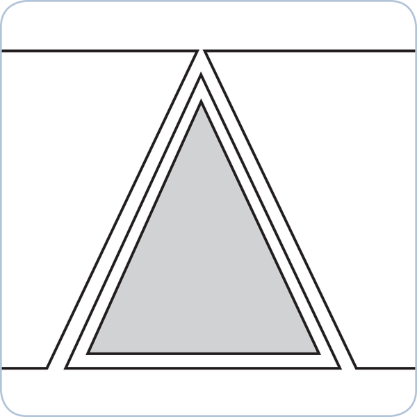 Dreieckstrennkeil 200 cm